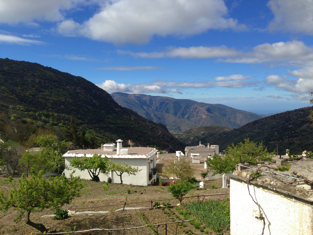 Bubion 30 min before it started raining